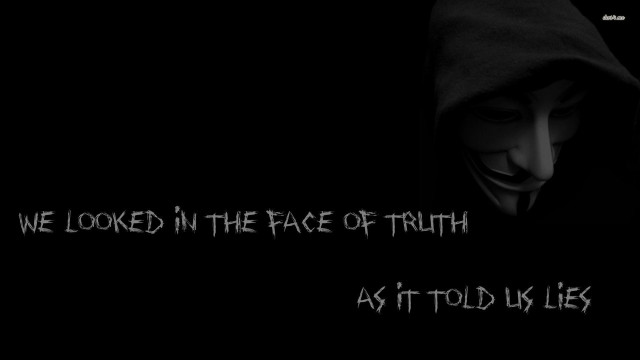 Creepy hoodie face truth told free wallpaper for desktop - medium preview image