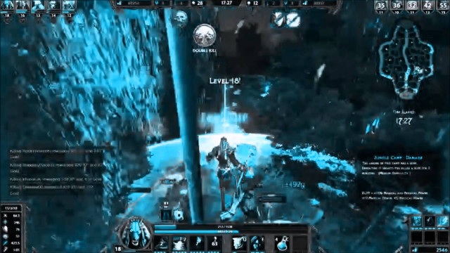 Computer screen man hill forest free wallpaper for desktop - medium preview image