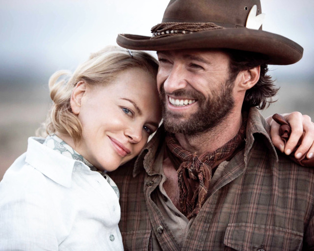 Man woman smiling cowboy hat free wallpaper for desktop - medium preview image