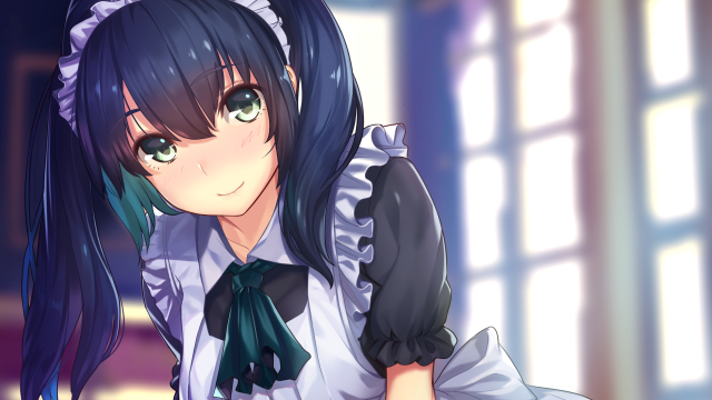 Girl bowtie white shirt blackgloves free wallpaper for desktop - medium preview image