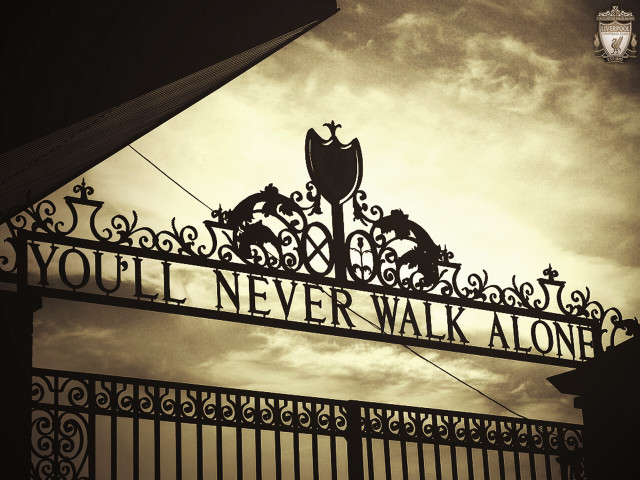 Gate youll never walk alone free wallpaper for desktop - medium preview image