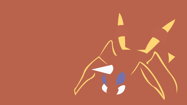 Stylized horse head with horns free wallpaper for desktop - medium preview image