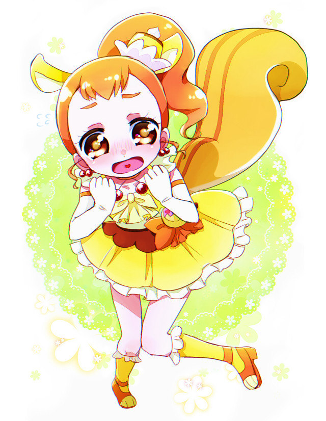 Cartoon character yellow dress big free wallpaper for mobile - medium preview image