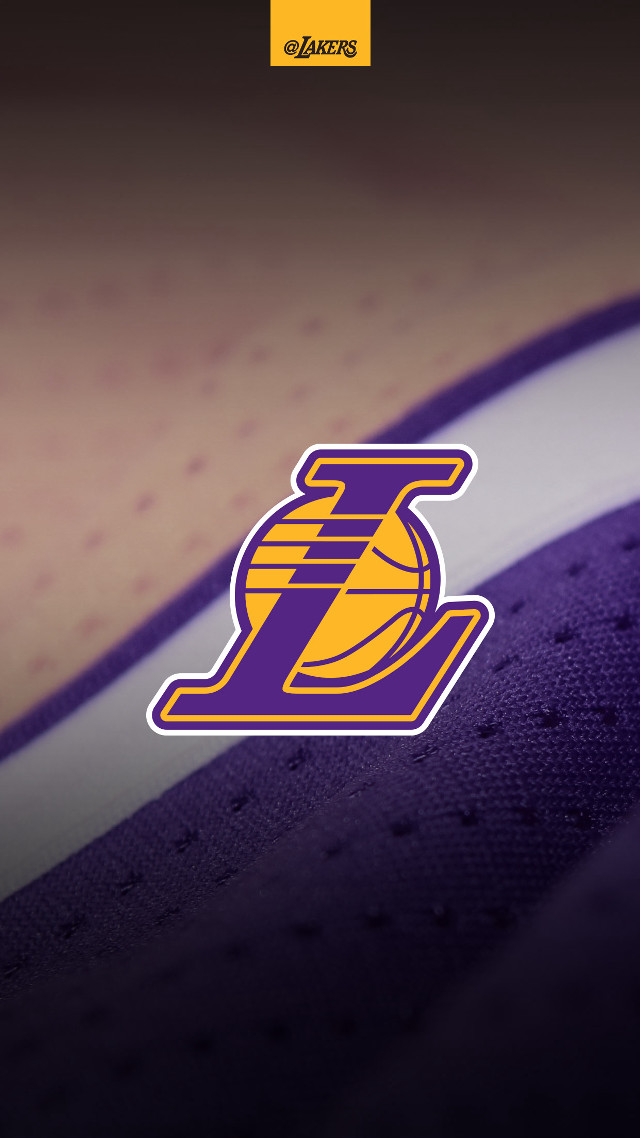 Lakers jersey basketball logo background free wallpaper for mobile - medium preview image