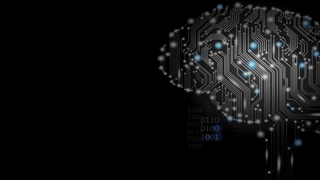 Circuit board brain middle computer free wallpaper for desktop - medium preview image