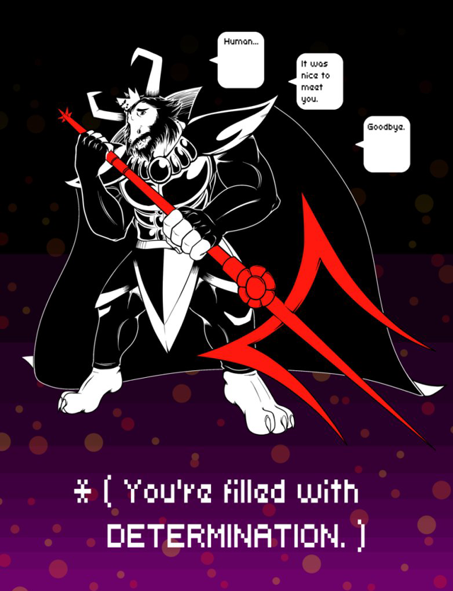 Cartoon character sword speech bubble free wallpaper for mobile - medium preview image