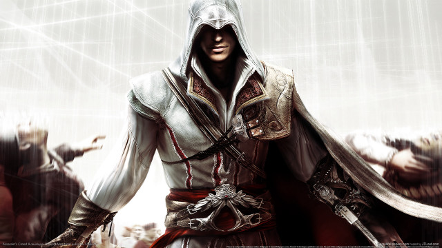 Hooded man armor group video free wallpaper for desktop - medium preview image