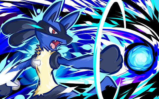 Cute pokemon big blue tail free wallpaper for desktop - medium preview image