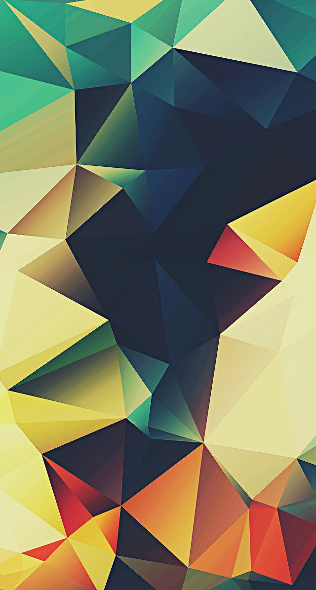 Colorful abstract background triangles surface free wallpaper for mobile - medium preview image