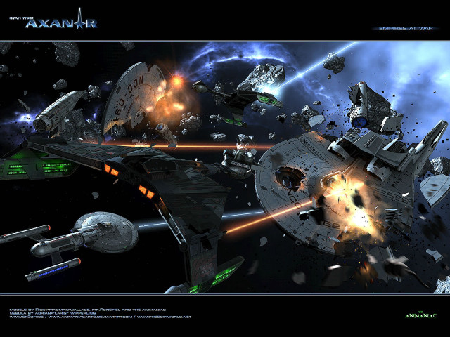 Star wars spaceship battle fire free wallpaper for desktop - medium preview image