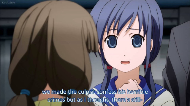 Girl blue hair anime quote free wallpaper for desktop - medium preview image