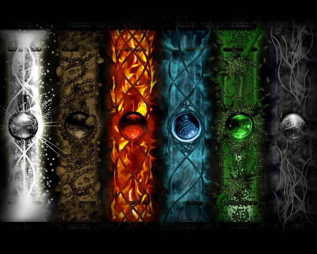 Arcane giant gears magic circle free wallpaper for desktop - medium preview image