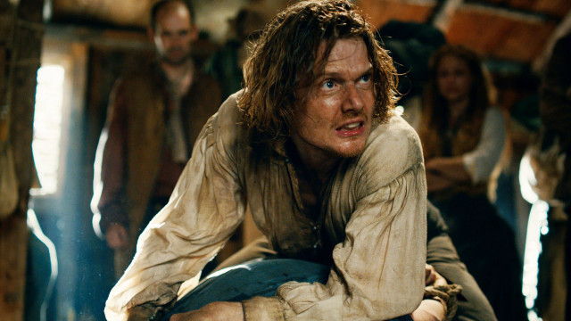 Man long hair beard sitting free wallpaper for desktop - medium preview image