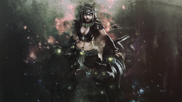 Woman costume horse space demon free wallpaper for desktop - medium preview image