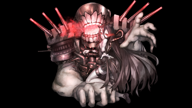 Demonic creature red light hands free wallpaper for desktop - medium preview image