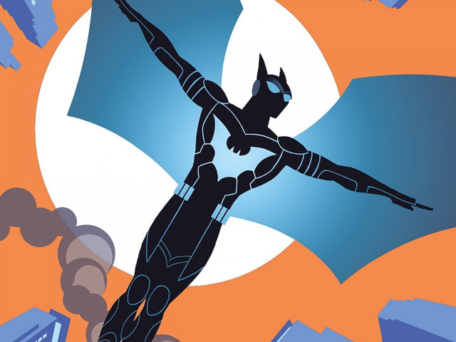 Batman costume bat moon stylized free wallpaper for desktop - medium preview image