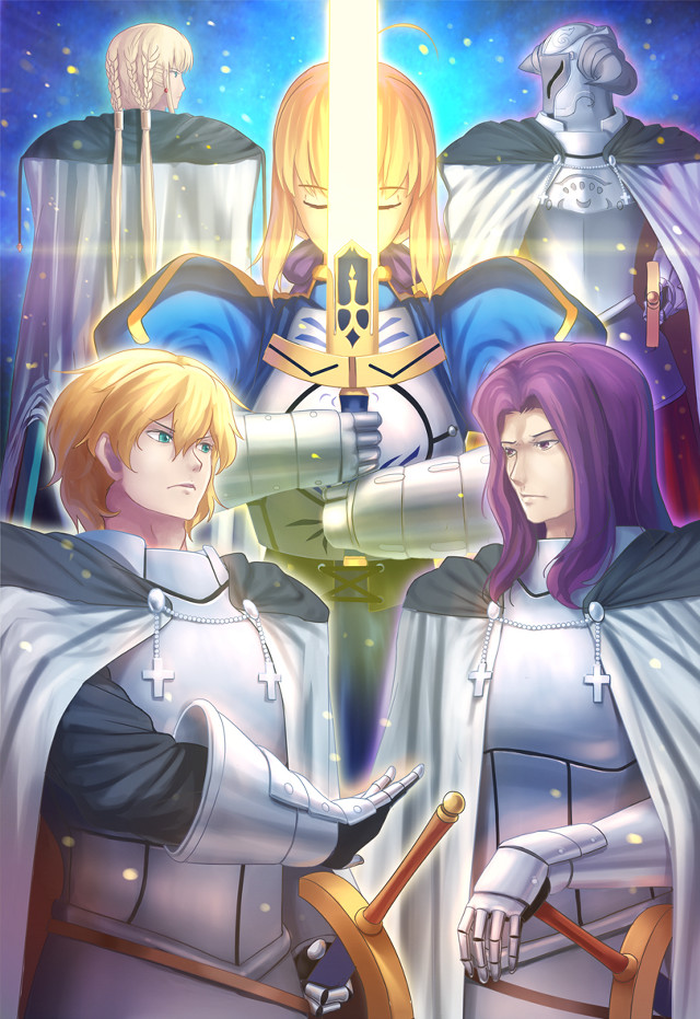 Couple people castle sword hand free wallpaper for mobile - medium preview image
