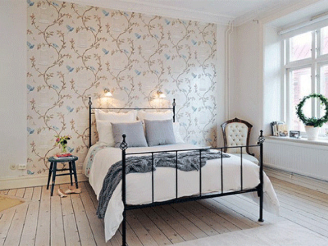 Bedroom window wreath bed arts free wallpaper for desktop - medium preview image