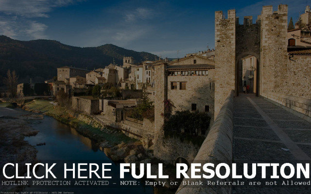 Castle river sign click here free wallpaper for desktop - medium preview image