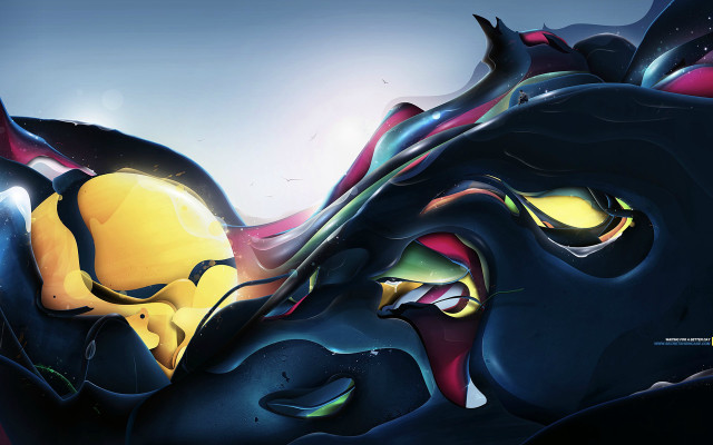 Dragon yellow eyes black body free wallpaper for desktop - medium preview image