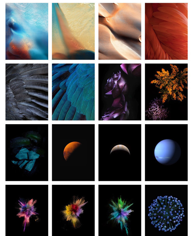 Shapes colors sizes objects series free wallpaper for mobile - medium preview image