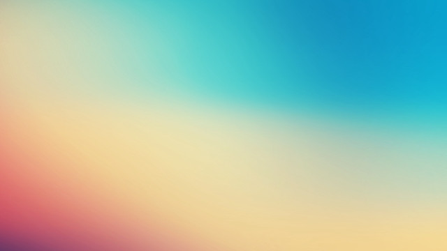 Blurry blue yellow background red free wallpaper for desktop - medium preview image
