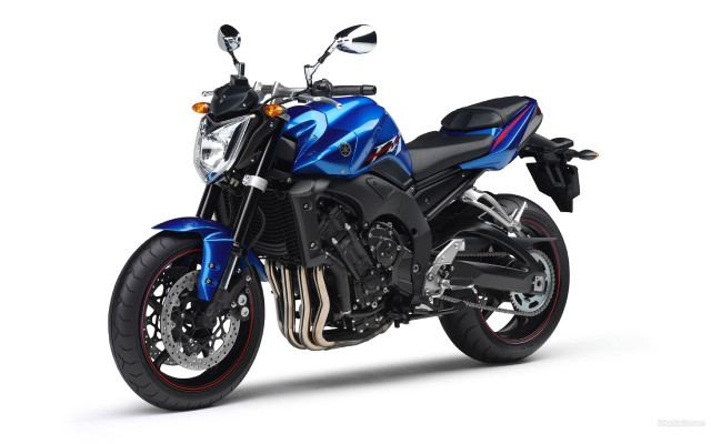 Blue motorcycle white surface black free wallpaper for desktop - medium preview image