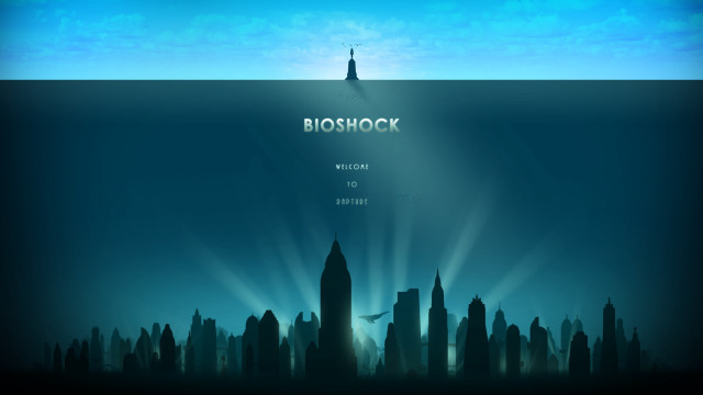 City skyline bright light bioshock free wallpaper for desktop - medium preview image