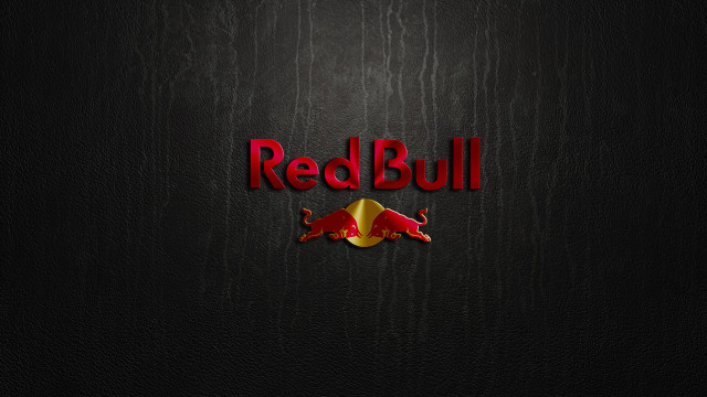 Red bull logo black background free wallpaper for desktop - medium preview image