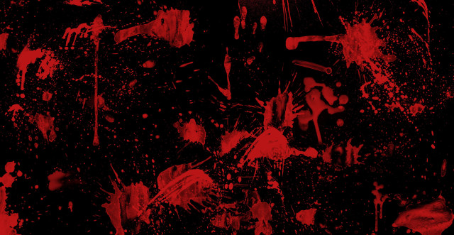 Red black background paint splatters free wallpaper for desktop - medium preview image
