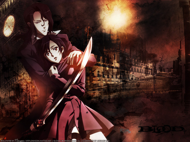 Couple people sword clock tower free wallpaper for desktop - medium preview image