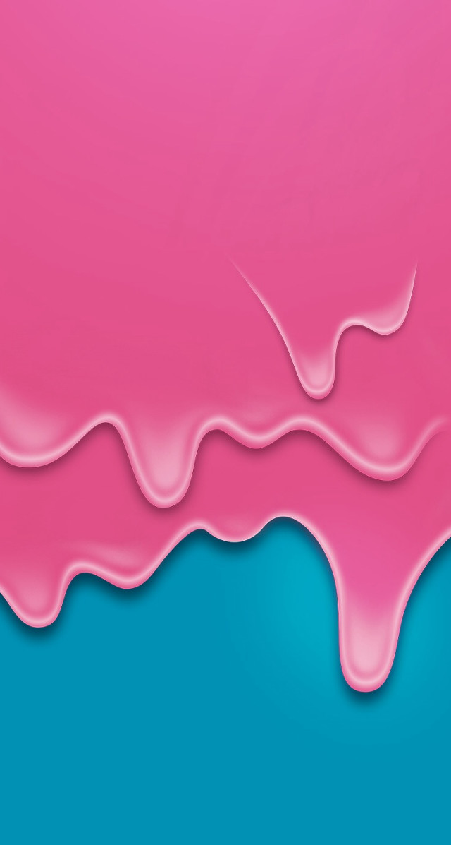 Pink liquid flowing blue background free wallpaper for mobile - medium preview image