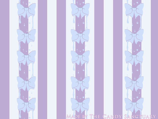 Purple white striped wallpaper bow free wallpaper for desktop - medium preview image
