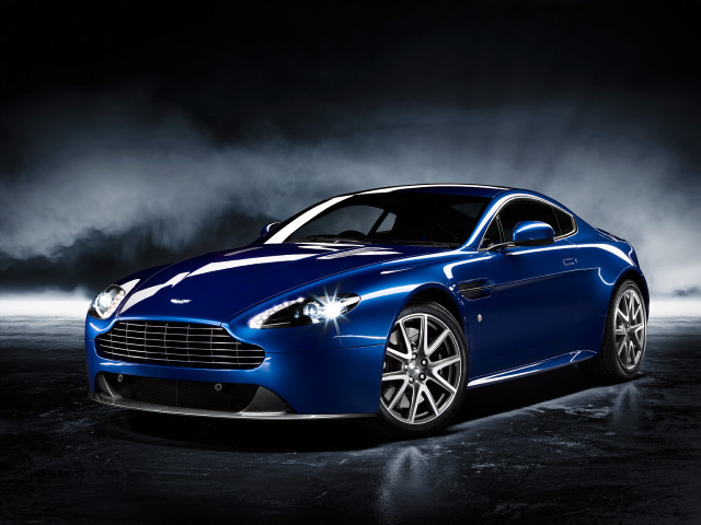Blue sports car dark room #26 free wallpaper for desktop - medium preview image