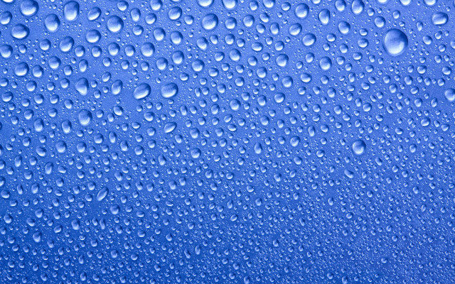 Blue background water drops sky #4 free wallpaper for desktop - medium preview image