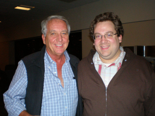 Two men smiling for camera free wallpaper for desktop - medium preview image