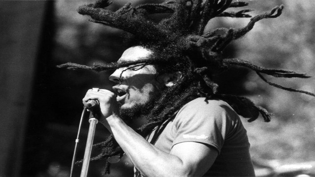 Man dreadlocks singing microphone performance free wallpaper for desktop - medium preview image