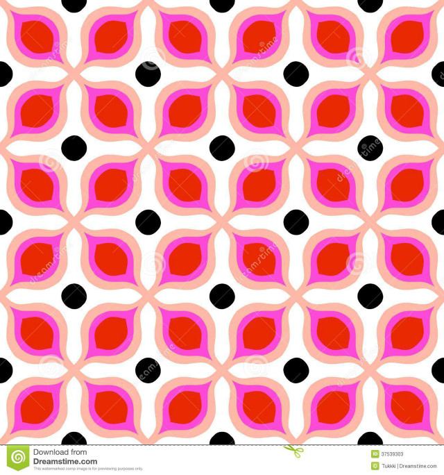 Pink black abstract circles dots free wallpaper for tablet - medium preview image