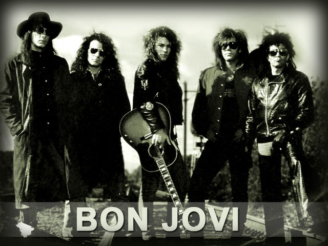 Group people guitar bon jovi free wallpaper for desktop - medium preview image