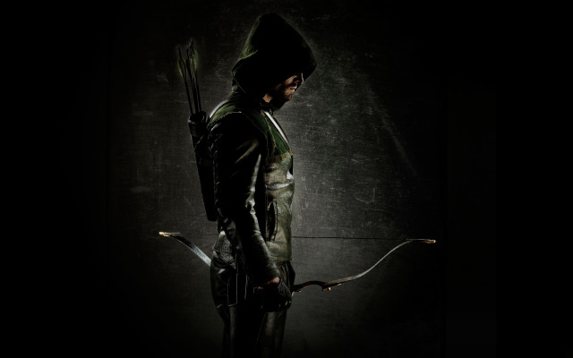 Man black outfit bow arrow #4 free wallpaper for desktop - medium preview image