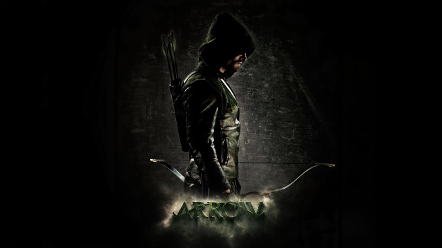 Man hoodie bow arrow dark #2 free wallpaper for desktop - medium preview image