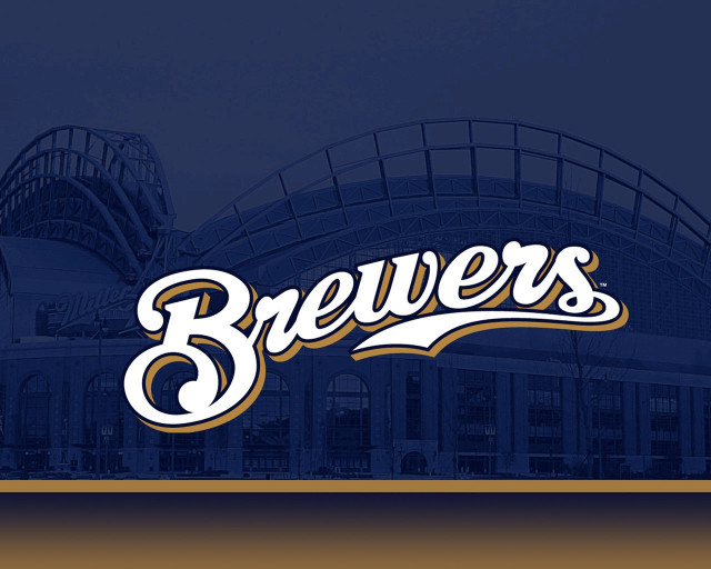 Brewers baseball team logo stadium free wallpaper for desktop - medium preview image
