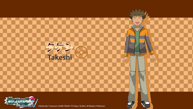 Cartoon character checkered wallpaper takeshi free wallpaper for desktop - medium preview image