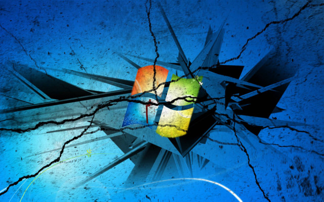 Cracked window cracked glass cracked free wallpaper for desktop - medium preview image