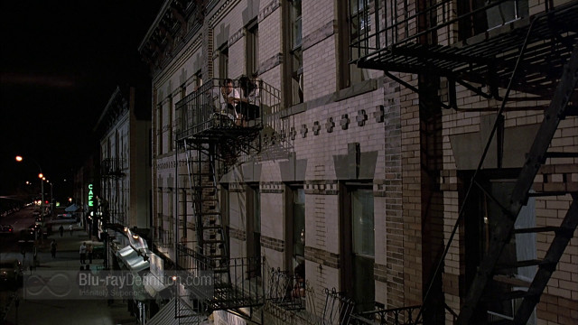 Fire escape building night second free wallpaper for desktop - medium preview image