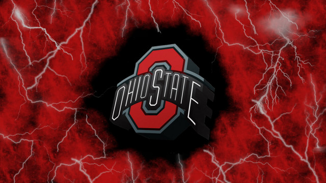 Red black background ohio state free wallpaper for desktop - medium preview image