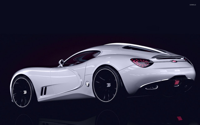 White sports car red light #4 free wallpaper for desktop - medium preview image