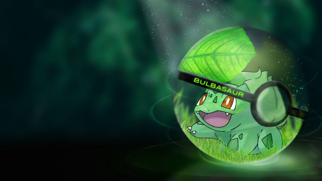 Cartoon character magnifying glass green free wallpaper for desktop - medium preview image