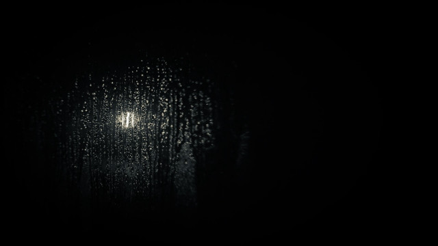 Dark room light rain window free wallpaper for desktop - medium preview image