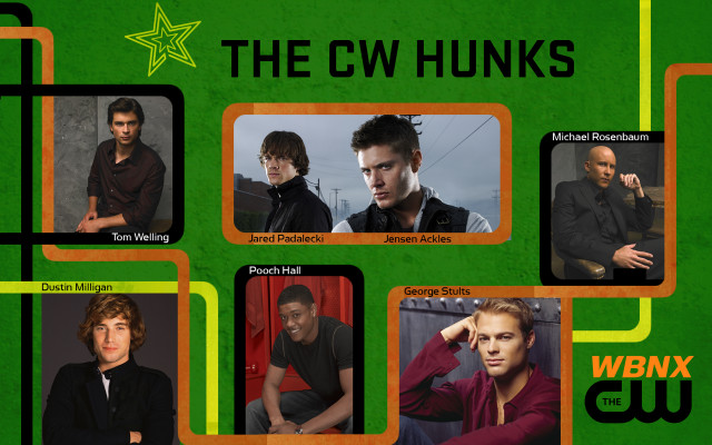 Cw hunks group men green free wallpaper for desktop - medium preview image
